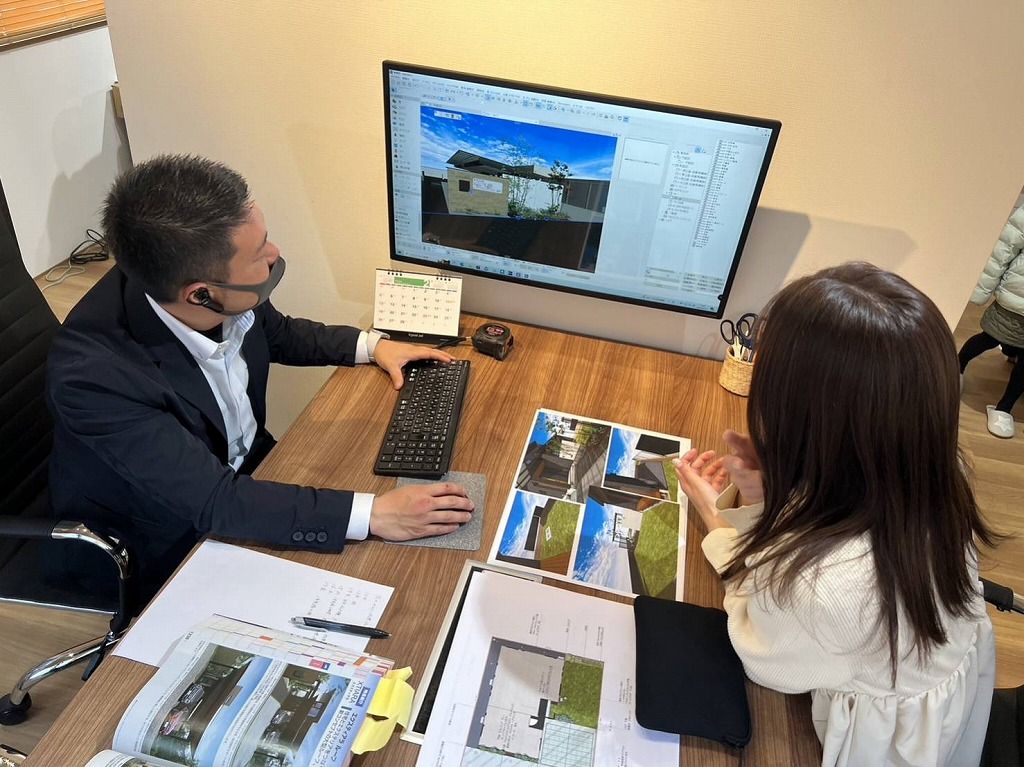 オフィス打合せ